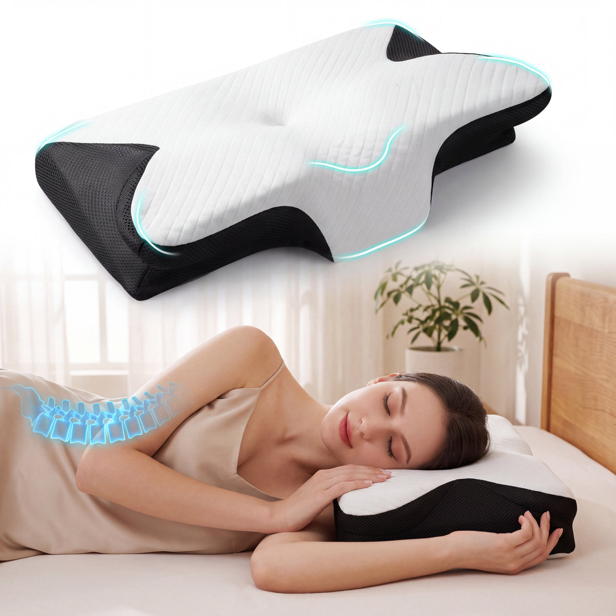 Pressa — Oreiller ergonomique à mémoire de forme